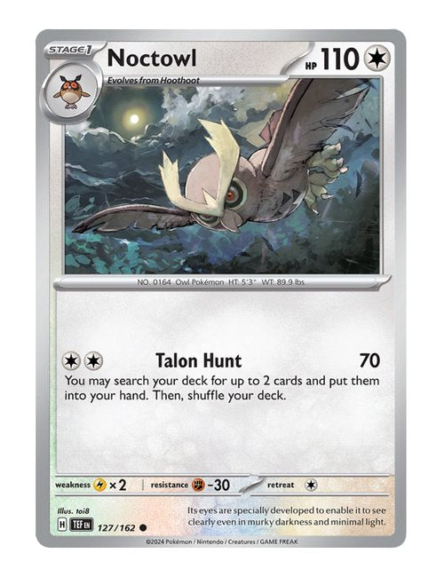 Noctowl #127/162 - Temporal Forces