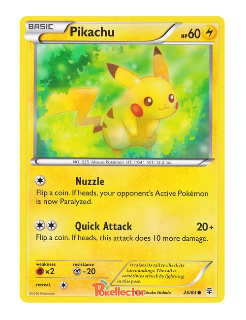 Pikachu #26/083 - Generations