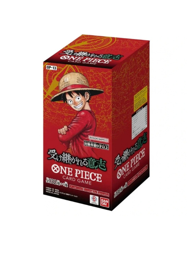 OP-13 Japonca Booster Box | Orijinal One Piece Kart | Roku Cards