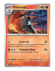 Volcarona #25/191 Reverse Holo - Surging Sparks