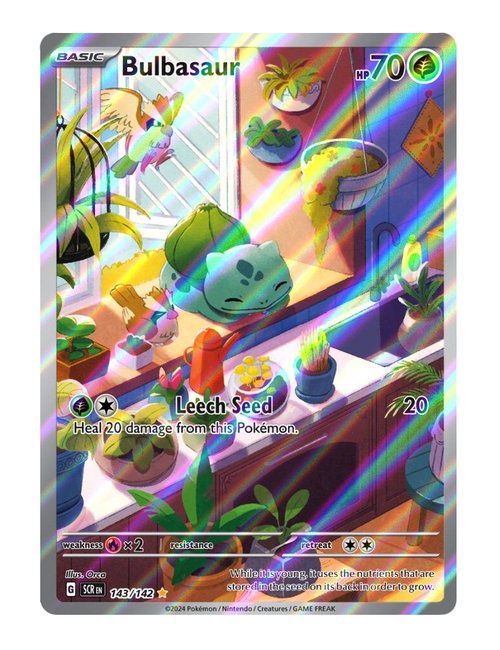 Bulbasaur #143/142 - Stellar Crown