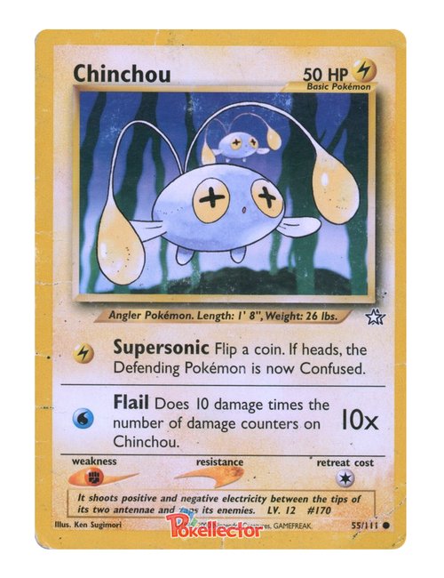 Chinchou #55/111 - Neo Genesis