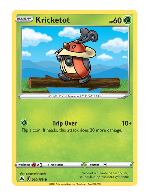 Kricketot #10/160 - Crown Zenith