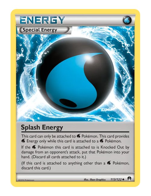 Splash Energy #113/122 Reverse Holo - BREAKpoint