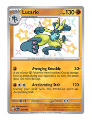 Lucario #174/091 - Paldean Fates
