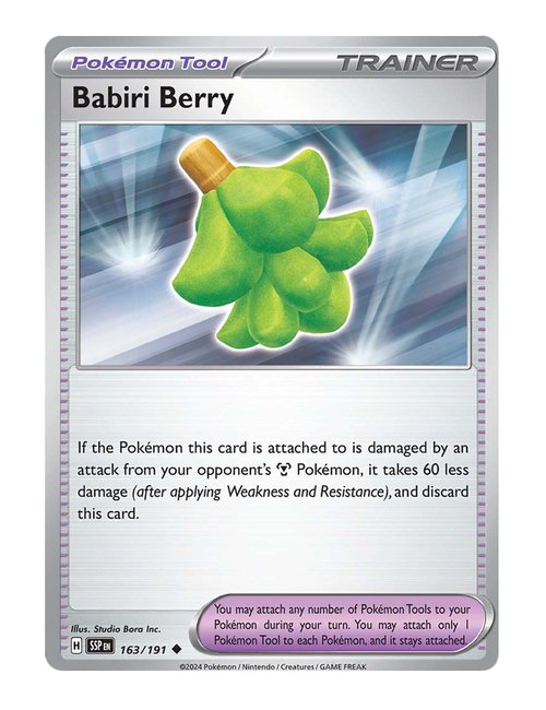 Babiri Berry #163/191 - Surging Sparks
