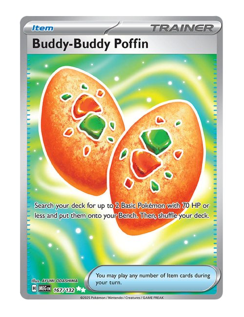 Buddy-Buddy Poffin #167/175 - Mega Evolution