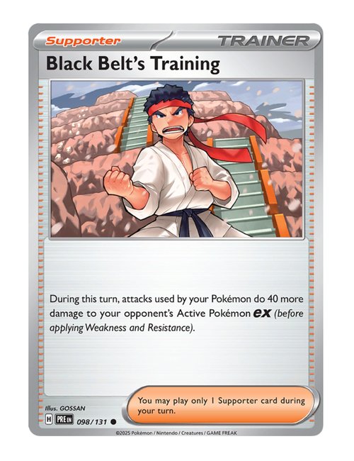 Black Belt's Training #098/181 - Prismatic Evolutions
