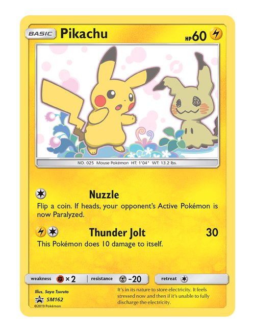 Pikachu #SM162/999 - Promo