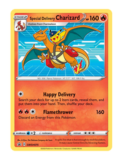 Special Delivery Charizard #SWSH075 - SWSH Black Star Promos (Ambalajlı)