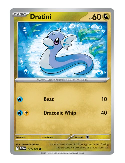 Dratini #147/165 - 151