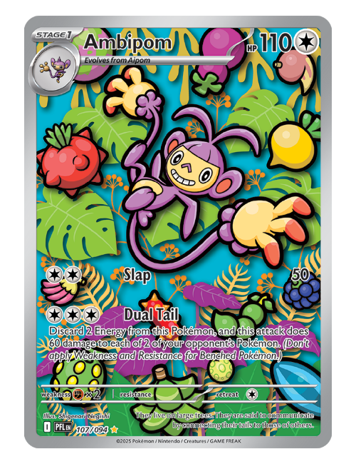 Ambipom  - 107/094 - Phantasmal Flames