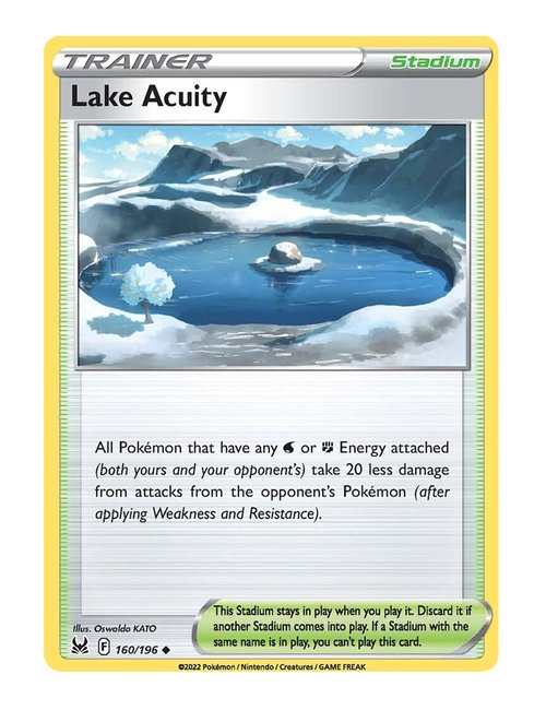 Lake Acuity #160/196 - Lost Origin