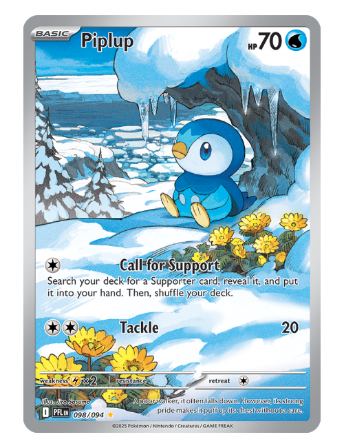 Piplup  - 098/094 - Phantasmal Flames