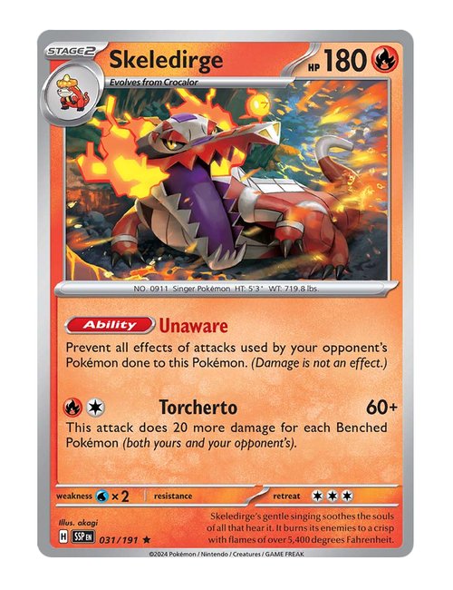 Skeledirge #31/191 - Surging Sparks
