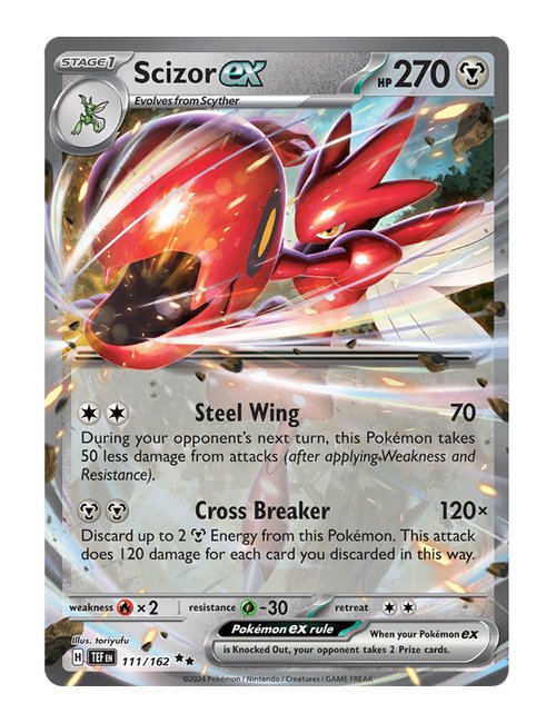 Scizor ex #111/162 - Temporal Forces