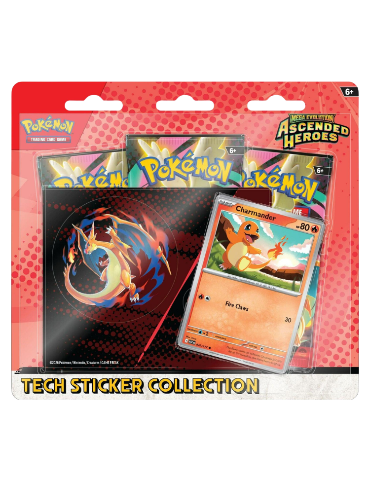 Ascended Heroes Tech Sticker Collection - Charmander Promo