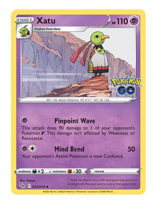 Xatu #33/078 - Pokemon GO
