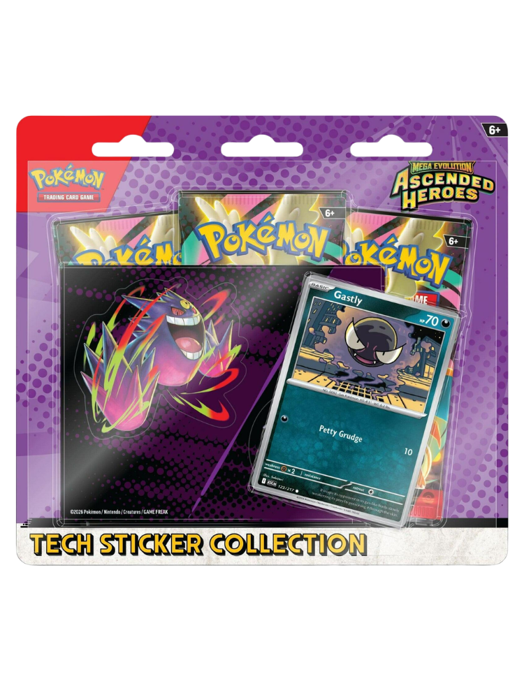 Ascended Heroes Tech Sticker Collection - Gastly Promo