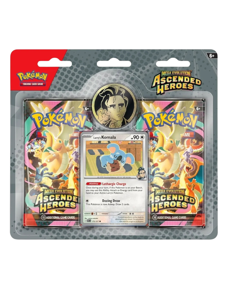 Ascended Heroes 2 Pack Blister - Larry's Komala