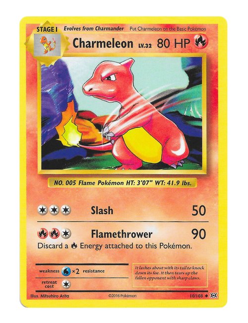 Charmeleon #010/108 - Evolutions