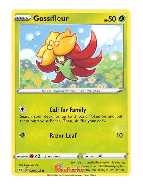 Gossifleur #20/202 - Sword & Shield Base