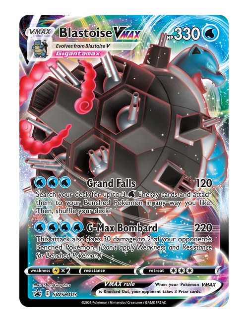 Blastoise VMAX #SWSH103 Promo - Promo