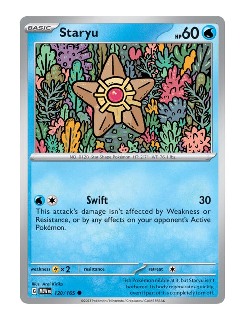 Staryu #120/165 - 151