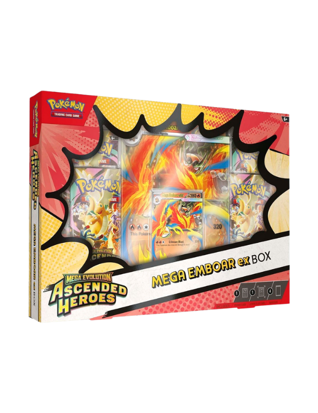 Ascended Heroes Mega Emboar Box