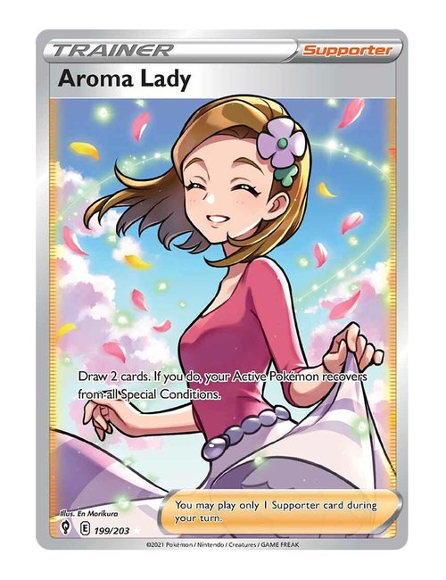 Aroma Lady #199/203 - Evolving Skies