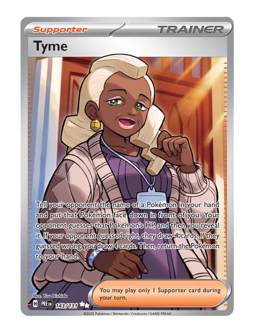 Tyme #143/131 - Prismatic Evolutions