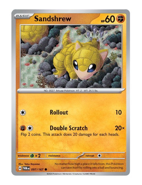 Sandshrew #097/167 - Twilight Masquerade