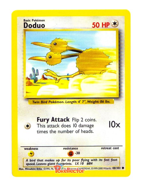 Doduo #48/102 - Base Set