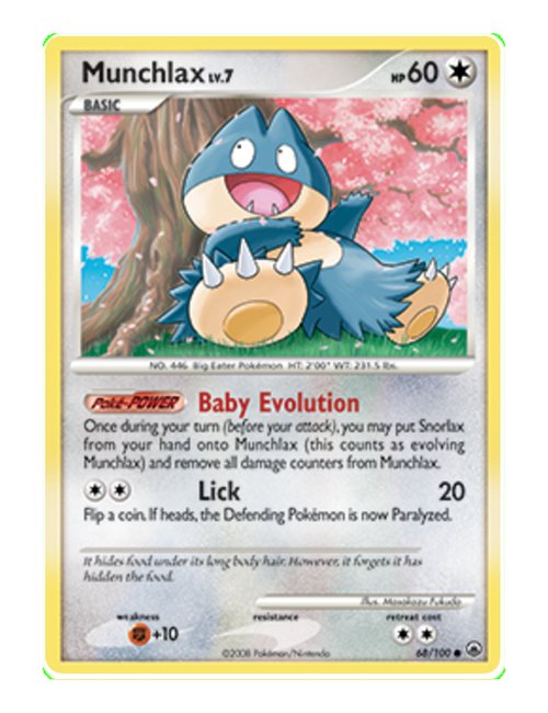 Munchlax #068/100 - Majestic Dawn