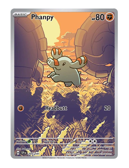 Phanpy #205/191 - Surging Sparks