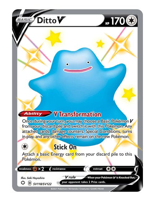 Ditto V #SV118/073 - Shining Fates