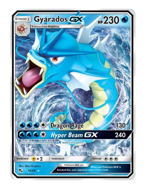 Gyarados GX #16/069 - Hidden Fates