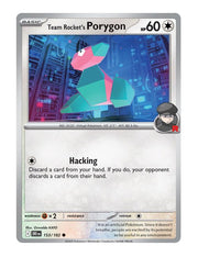Team Rocket's Porygon #153/182 Reverse Holo - Destined Rivals