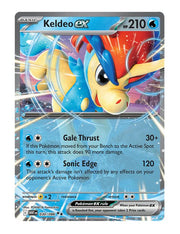 Keldeo ex #30/130 Reverse Holo - White Flare