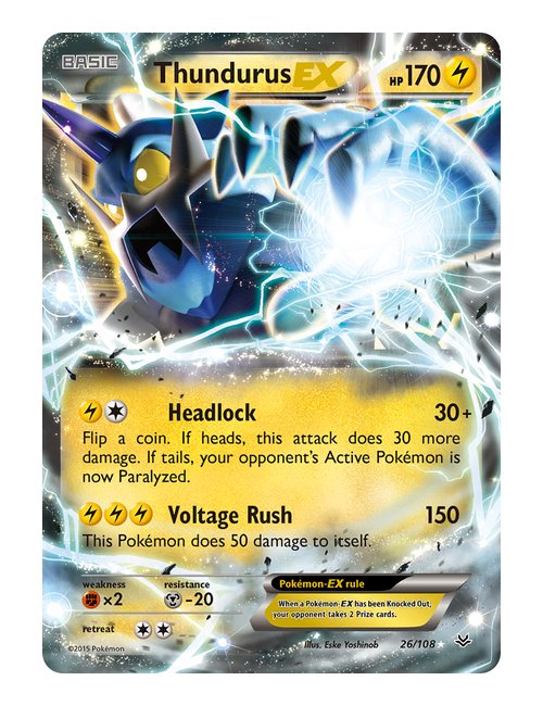 Thundurus #209 - Promo