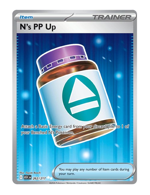 N's PP Up #262/217 - Ascended Heroes