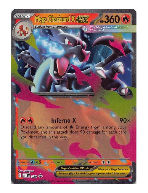 Mega Charizard X Ex #29 Promo - Promo