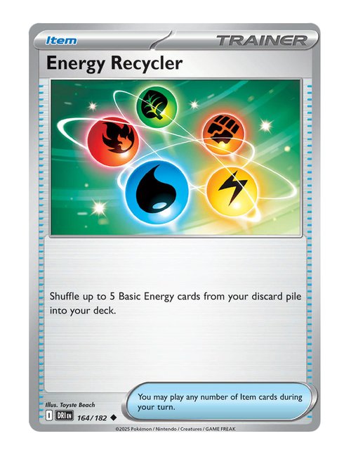Energy Recycler #164/182 - Destined Rivals