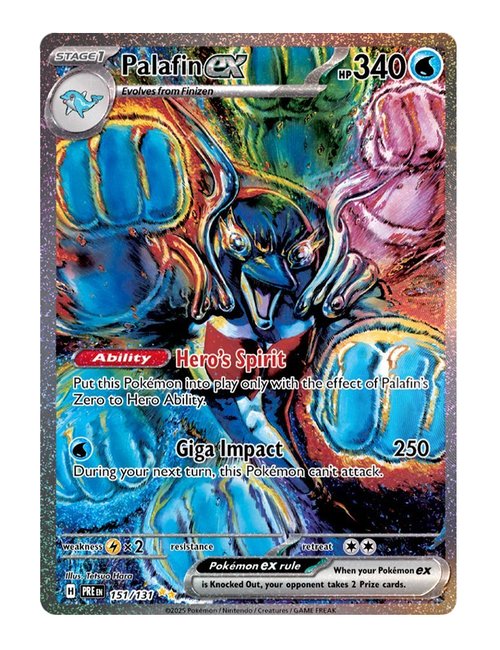 Palafin ex #151/181 - Prismatic Evolutions