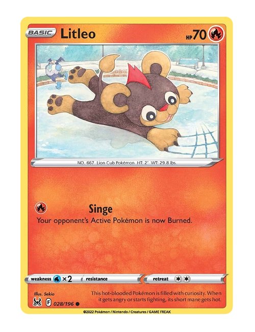 Litleo #28/196 - Lost Origin