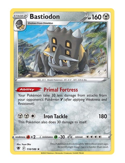 Bastiodon #110/189 Reverse Holo - Astral Radiance