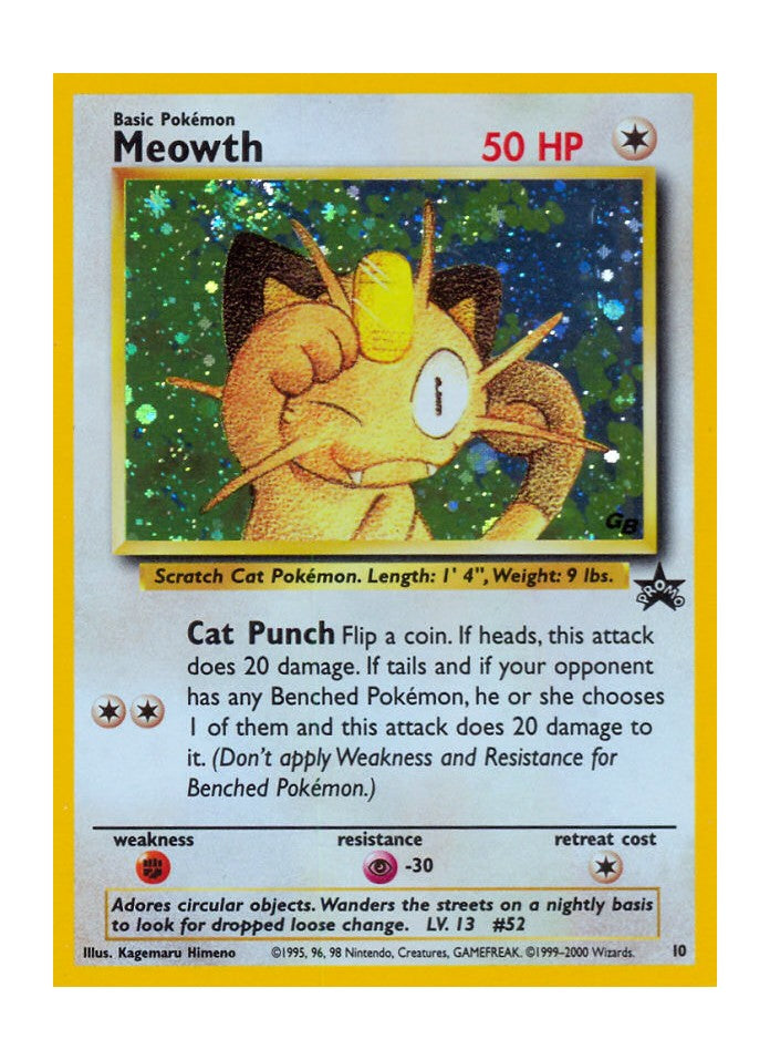 Meowth #10/999 - Promo