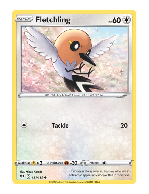 Fletchling #151/189 - Darkness Ablaze