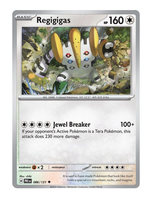 Regigigas #086/181 - Prismatic Evolutions