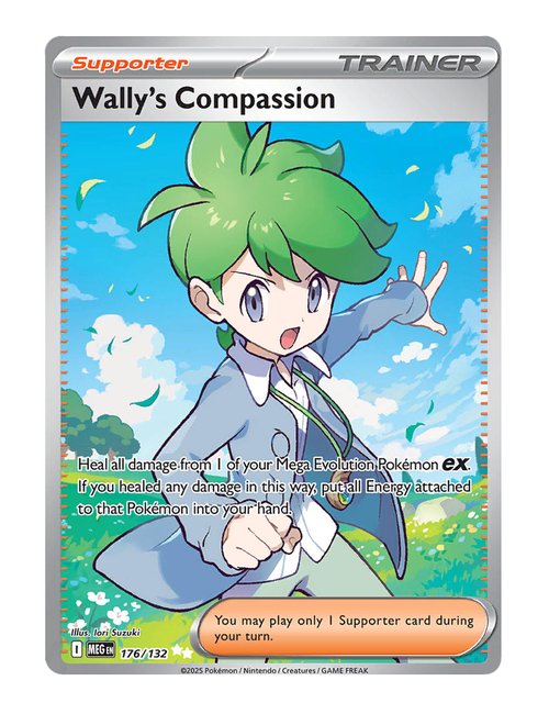 Wally's Compassion #176/175 - Mega Evolution